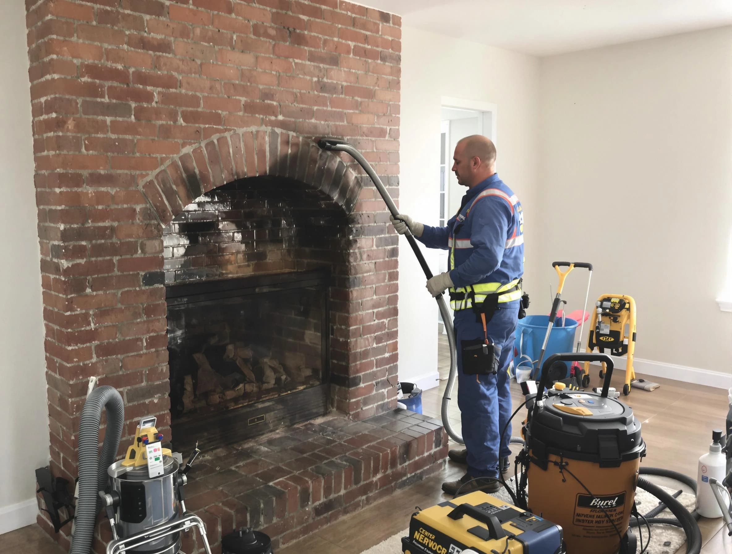 Canton Chimney Sweep expert performing detailed chimney sweep in Canton, PA