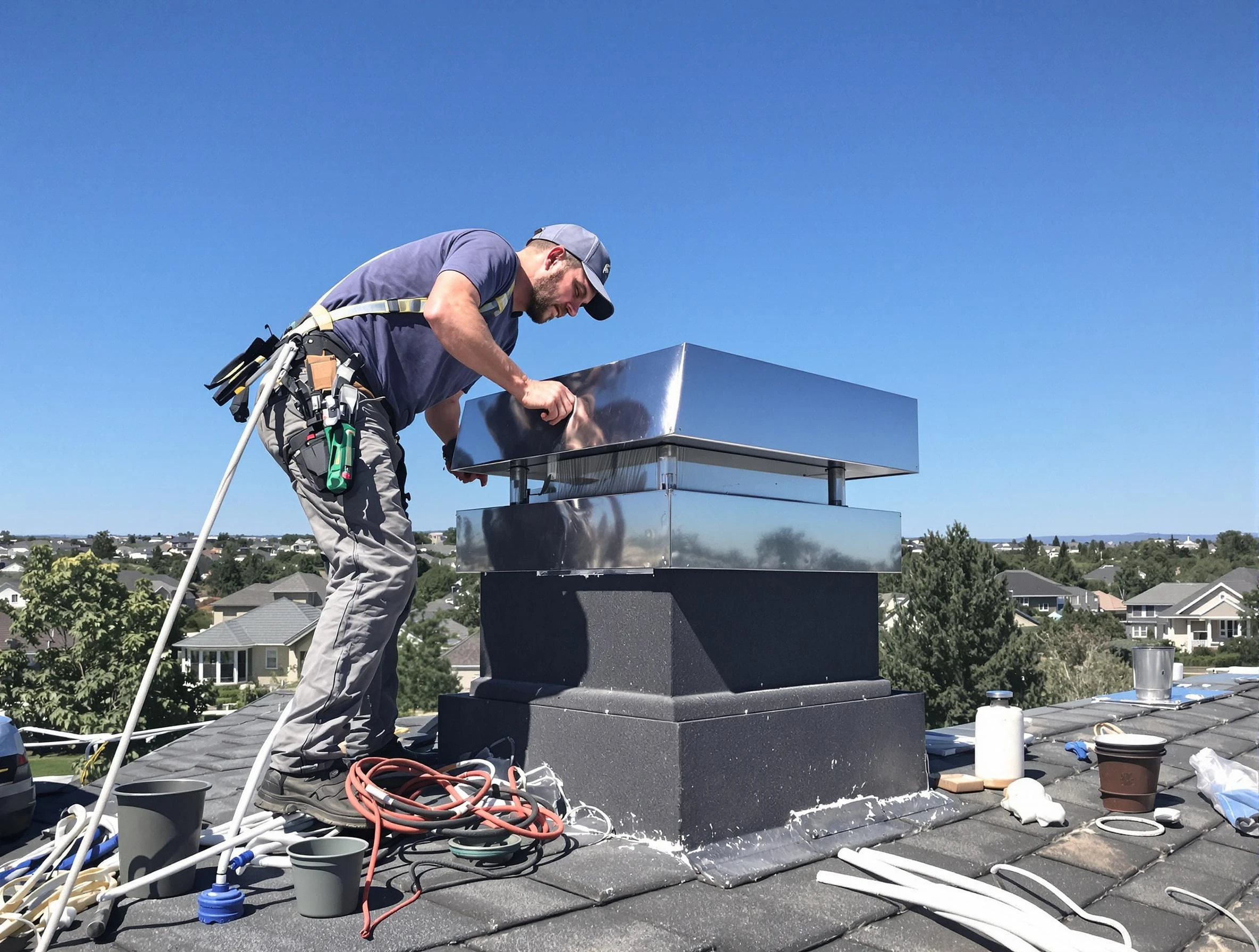 Chimney Cap Services in Canton