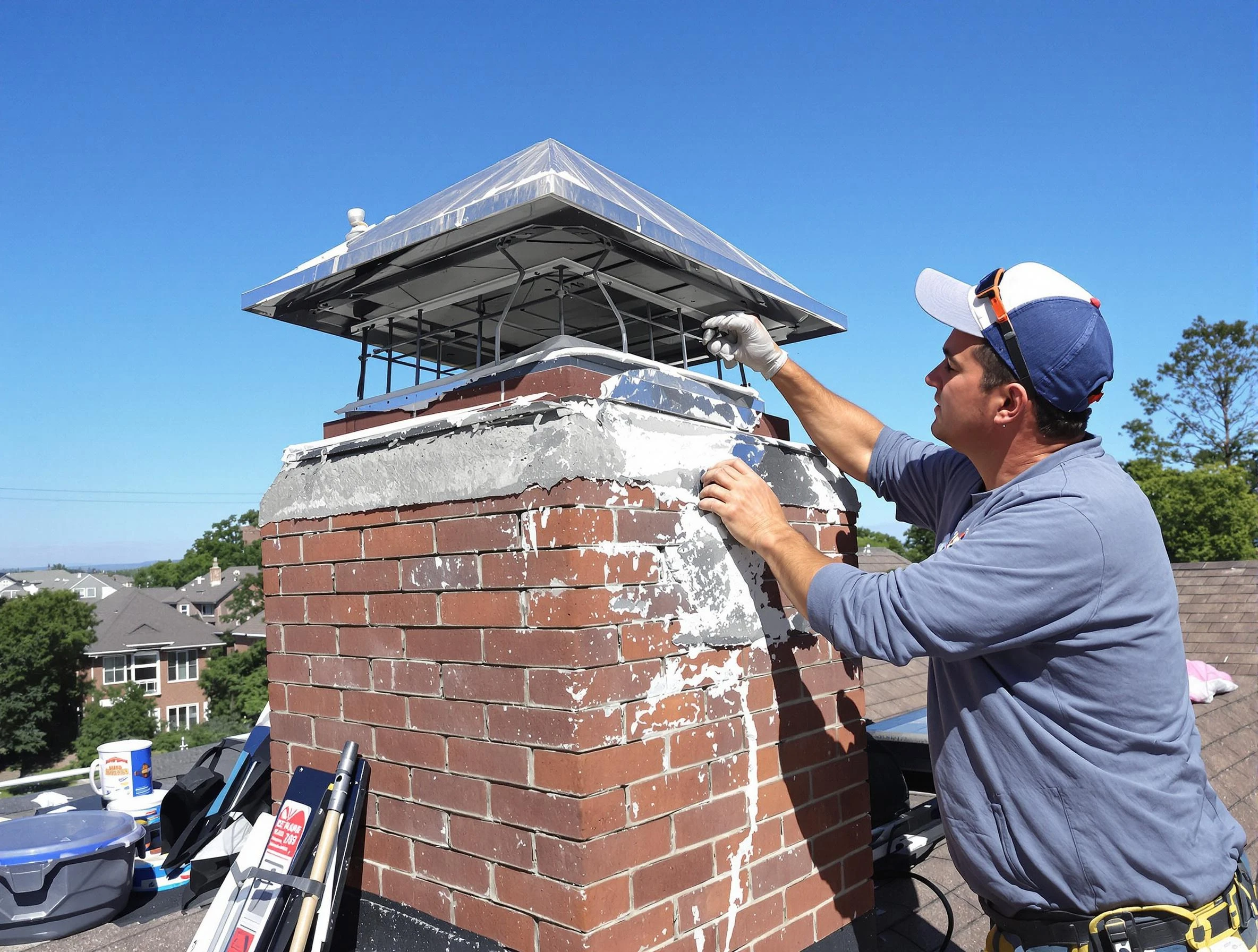 Chimney Crown Services in Canton