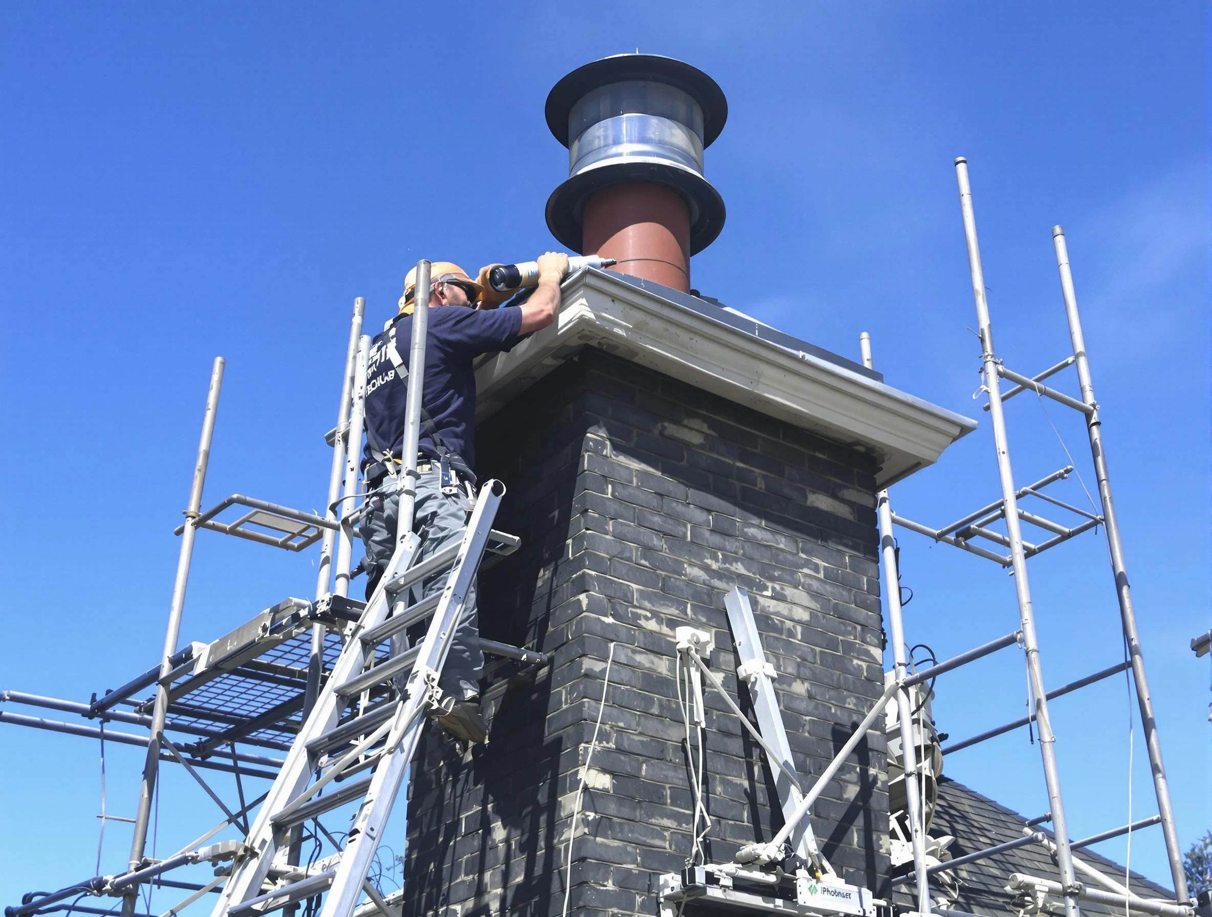 Sturdy chimney crown finished by Canton Chimney Sweep in Canton, PA
