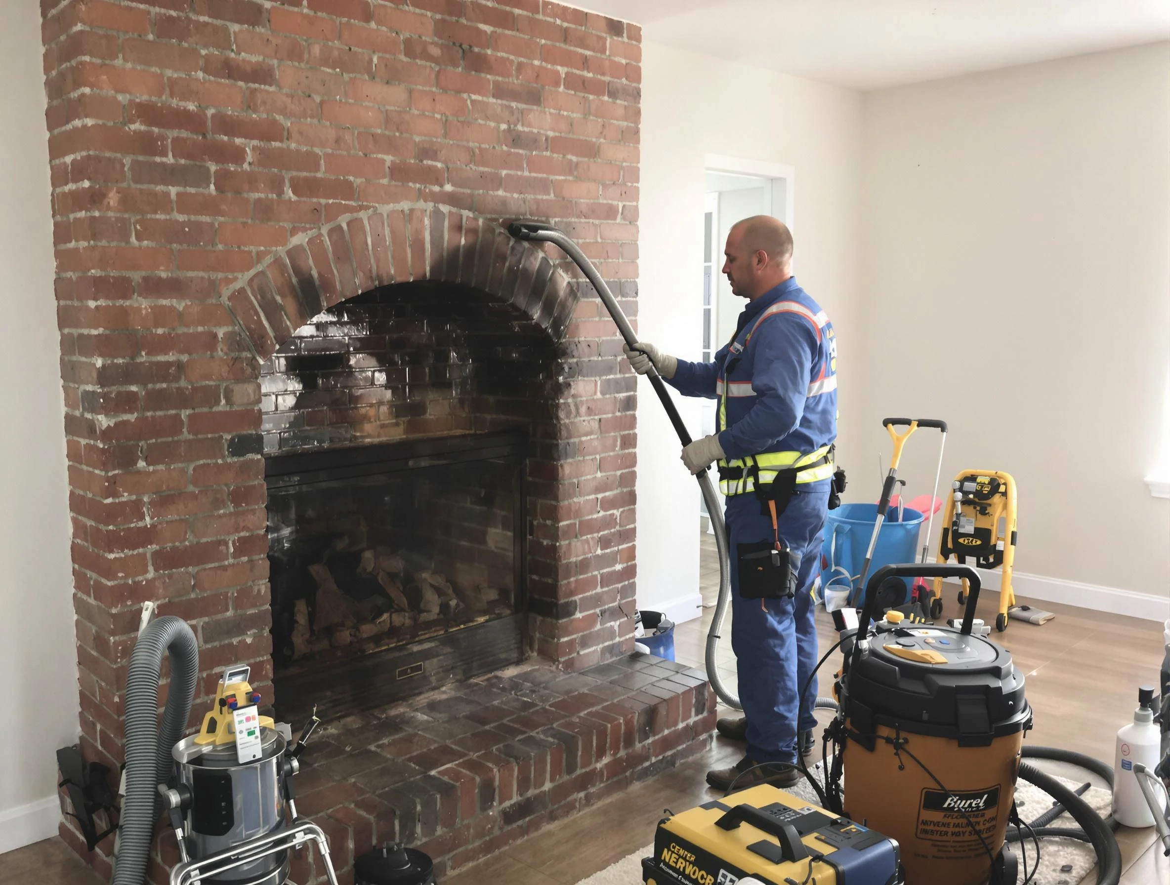 Canton Chimney Sweep expert performing detailed chimney sweep in Canton, PA